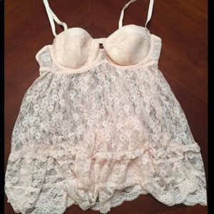 Victoria Secret lingerie Pink Lace